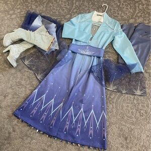 Deluxe Elsa Frozen Cosplay with custom boots